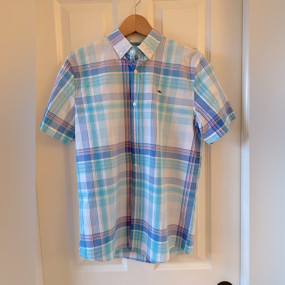 Vineyard Vines Other - Vineyard Vines short sleeve, button down plaid shirt.